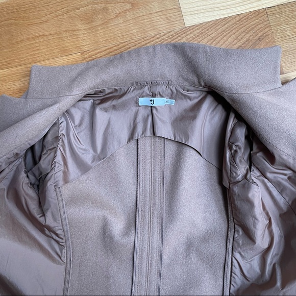 Uniqlo x +J open front wool camel jacket - Picture 2 of 7